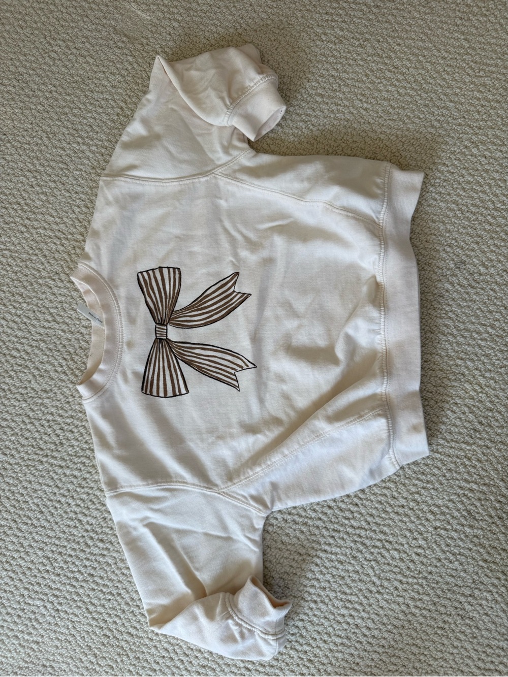 Rylee & Cru Sweatshirt with Brown Bow